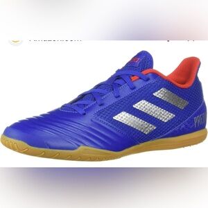 ⚽️Adidas 19.4 Predator Bold Blue/Active Red/Silver Metallic Sala Shoes Size 7.5